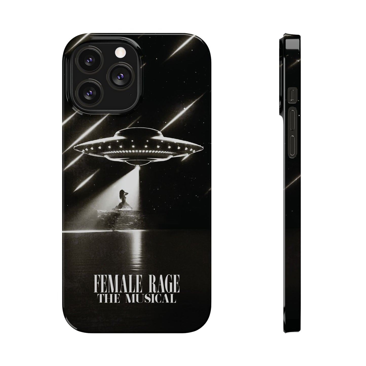 Custom Slim iPhone Cases | DOWN BAD OVNI Personalized Name | iPhone Pro, Plus, Pro Max 15 to 7 | Perfect Unique Present Swiftie Fan Gift