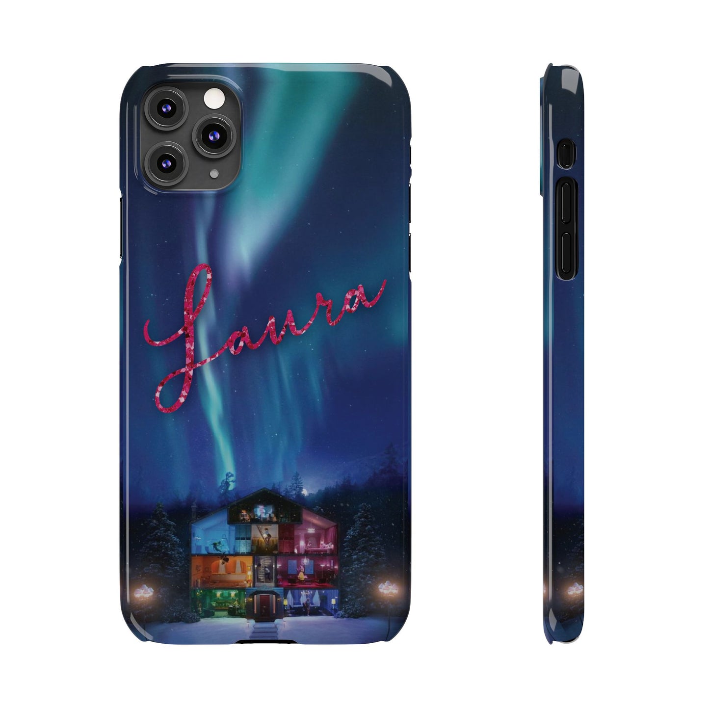 Custom Slim iPhone Cases | LOVER HOUSE Personalized Name | iPhone Mini, Pro, Plus, Pro Max 15 to 7 | Perfect Unique Present Swiftie Fan Gift