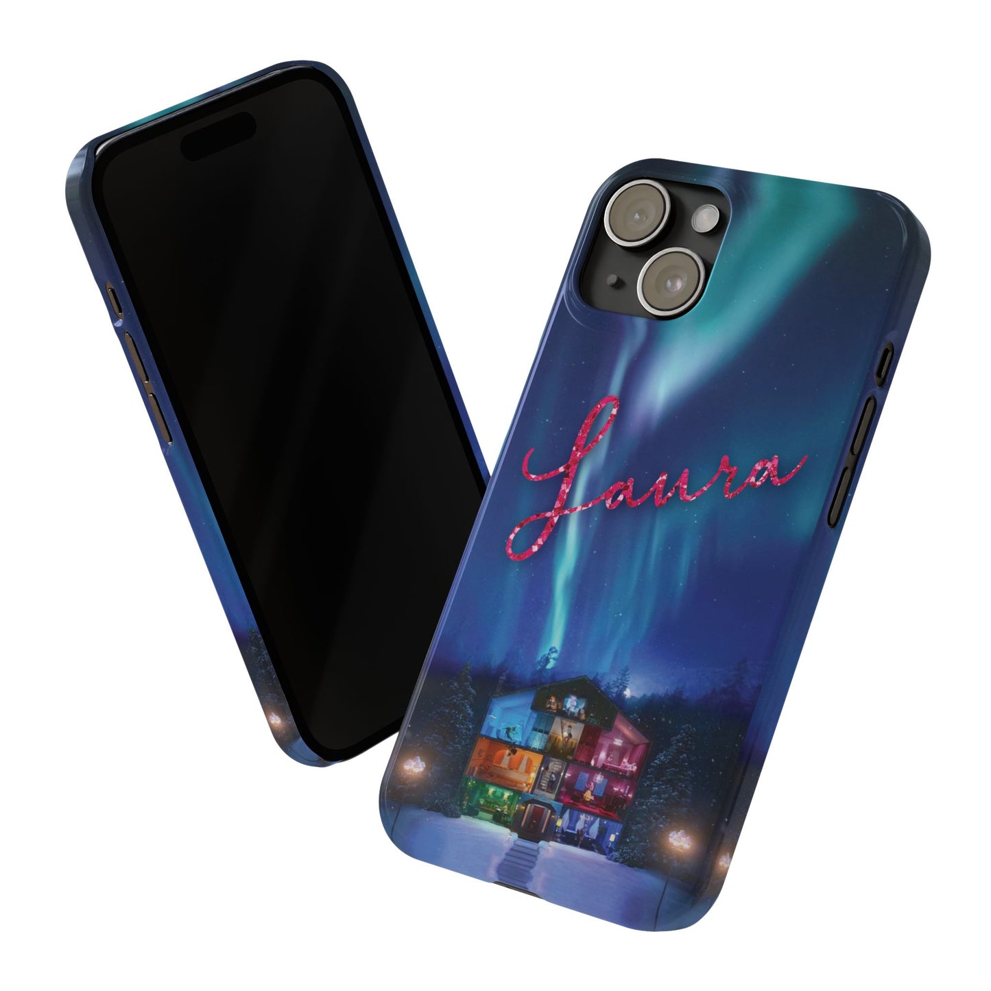 Custom Slim iPhone Cases | LOVER HOUSE Personalized Name | iPhone Mini, Pro, Plus, Pro Max 15 to 7 | Perfect Unique Present Swiftie Fan Gift