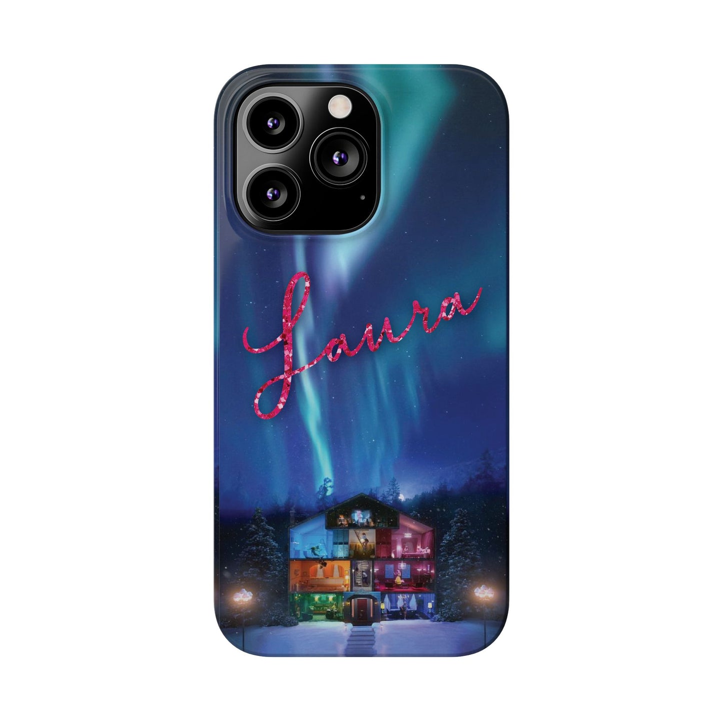 Custom Slim iPhone Cases | LOVER HOUSE Personalized Name | iPhone Mini, Pro, Plus, Pro Max 15 to 7 | Perfect Unique Present Swiftie Fan Gift