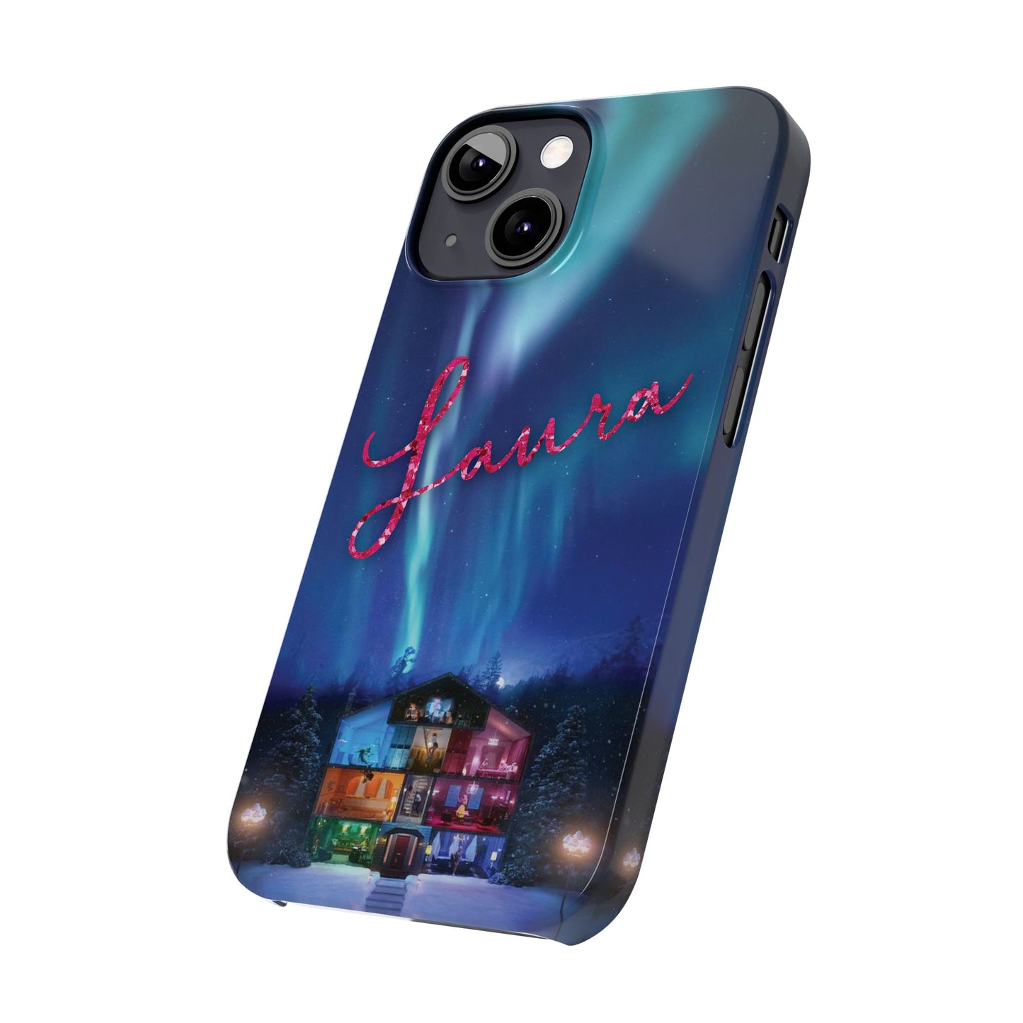 Custom Slim iPhone Cases | LOVER HOUSE Personalized Name | iPhone Mini, Pro, Plus, Pro Max 15 to 7 | Perfect Unique Present Swiftie Fan Gift