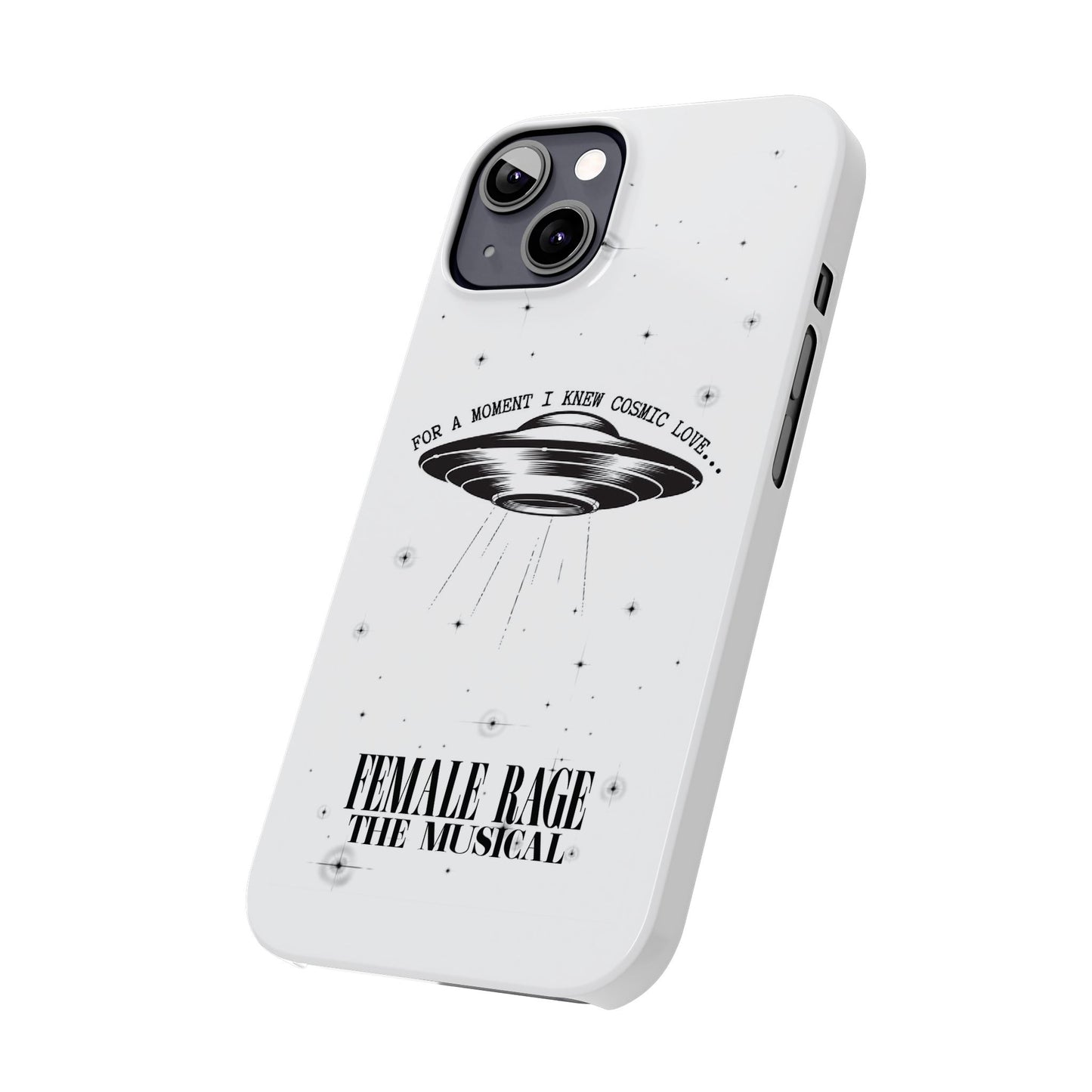 Custom Slim iPhone Cases | I knew COSMIC LOVE Personalized Name | iPhone Pro, Plus, Pro Max 15 to 7 | Unique Present Swiftie Fan Gift