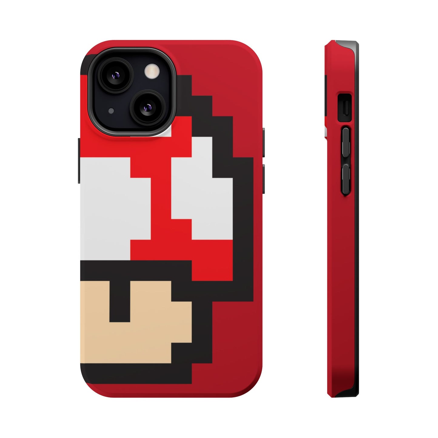 MagSafe Tough Mario Red Case | iPhone 15, 14, 13 | Perfect Unique Valentine's Day Gift for Gamer