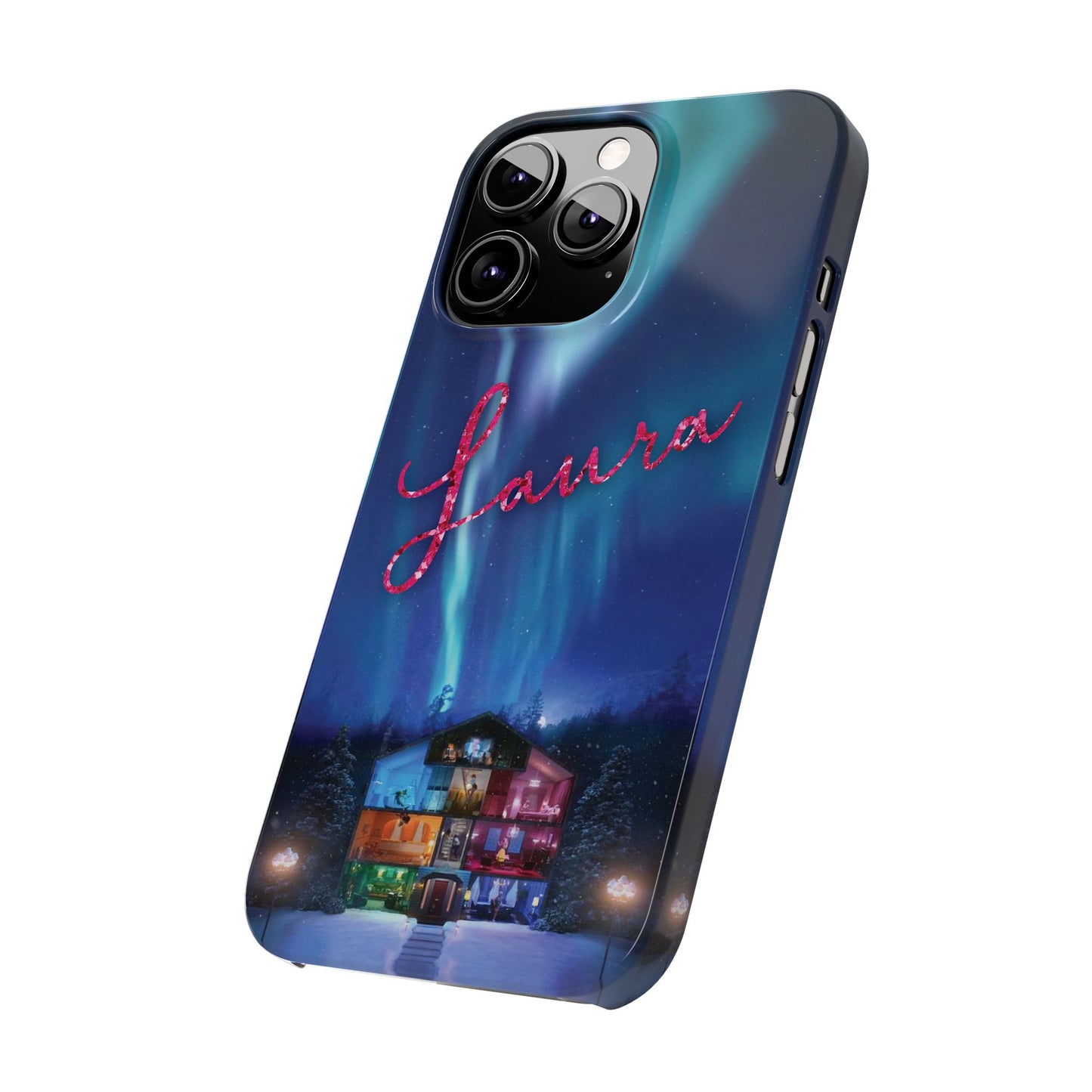 Custom Slim iPhone Cases | LOVER HOUSE Personalized Name | iPhone Mini, Pro, Plus, Pro Max 15 to 7 | Perfect Unique Present Swiftie Fan Gift