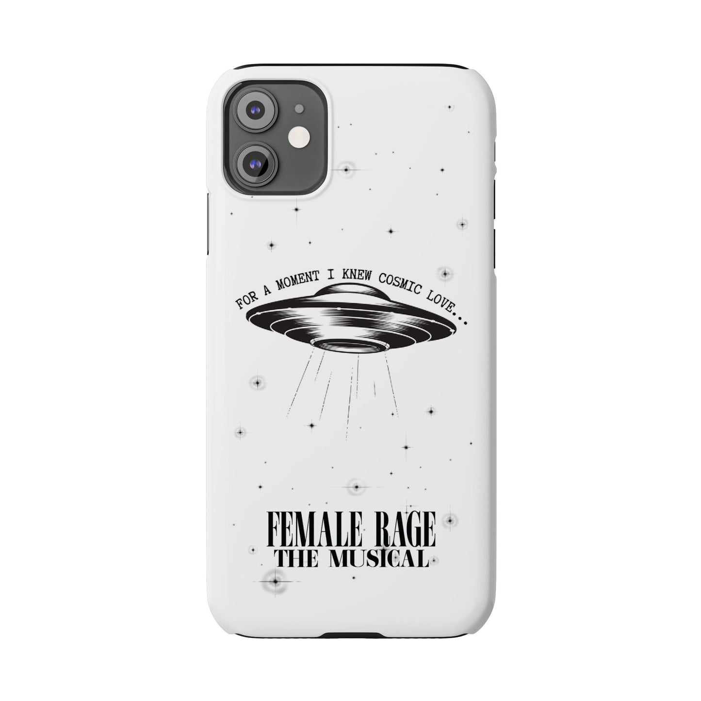 Custom Slim iPhone Cases | I knew COSMIC LOVE Personalized Name | iPhone Pro, Plus, Pro Max 15 to 7 | Unique Present Swiftie Fan Gift