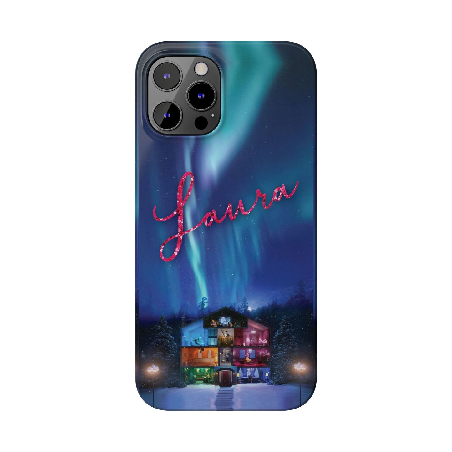 Custom Slim iPhone Cases | LOVER HOUSE Personalized Name | iPhone Mini, Pro, Plus, Pro Max 15 to 7 | Perfect Unique Present Swiftie Fan Gift