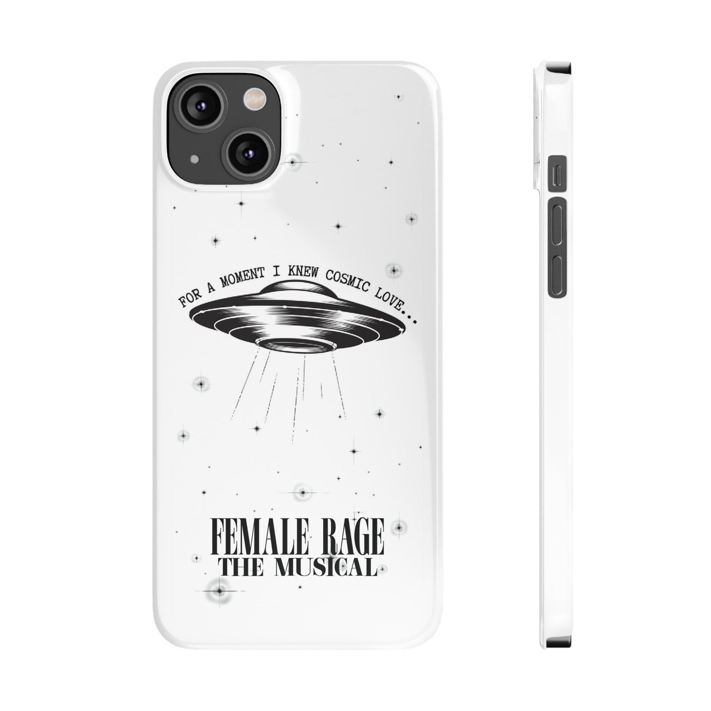 Custom Slim iPhone Cases | I knew COSMIC LOVE Personalized Name | iPhone Pro, Plus, Pro Max 15 to 7 | Unique Present Swiftie Fan Gift