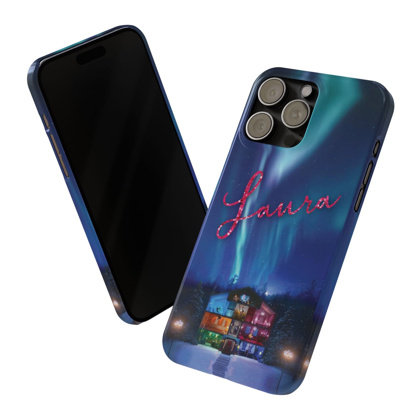 Custom Slim iPhone Cases | LOVER HOUSE Personalized Name | iPhone Mini, Pro, Plus, Pro Max 15 to 7 | Perfect Unique Present Swiftie Fan Gift