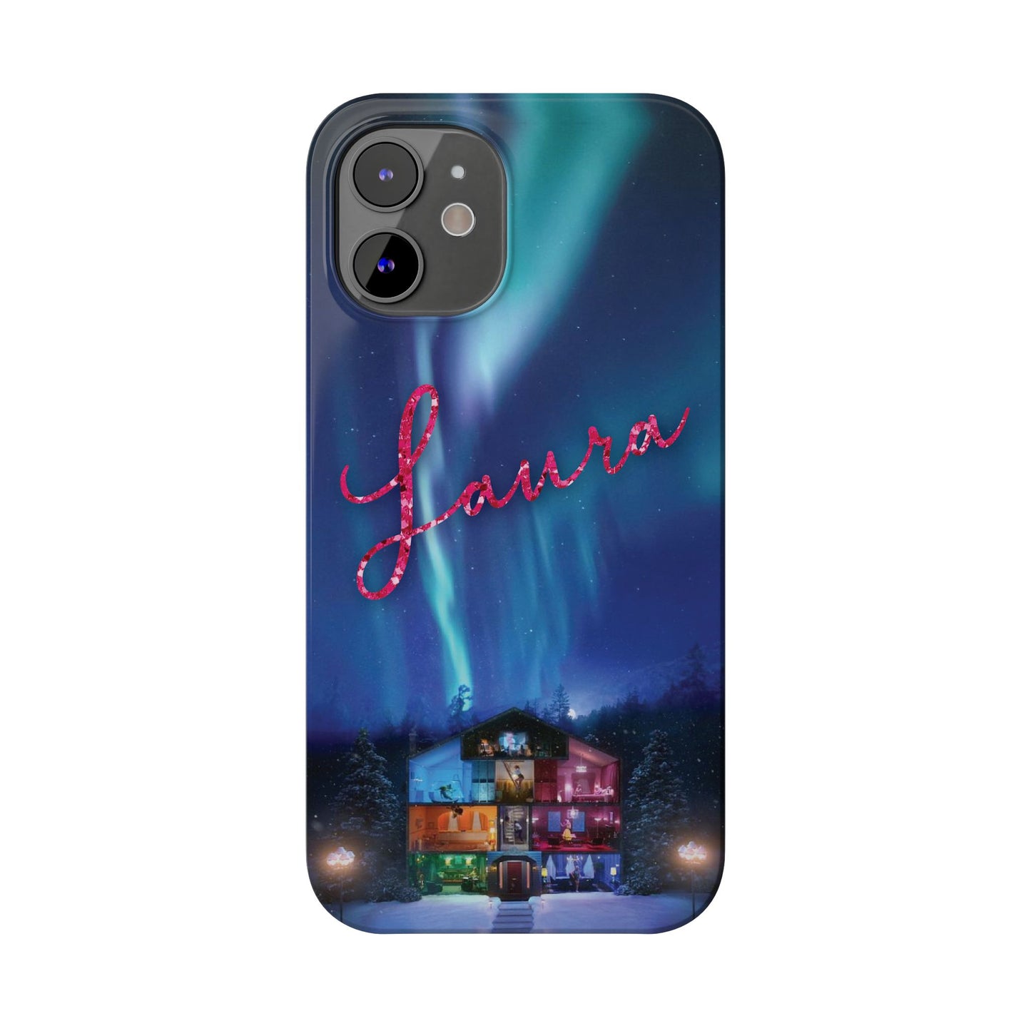 Custom Slim iPhone Cases | LOVER HOUSE Personalized Name | iPhone Mini, Pro, Plus, Pro Max 15 to 7 | Perfect Unique Present Swiftie Fan Gift