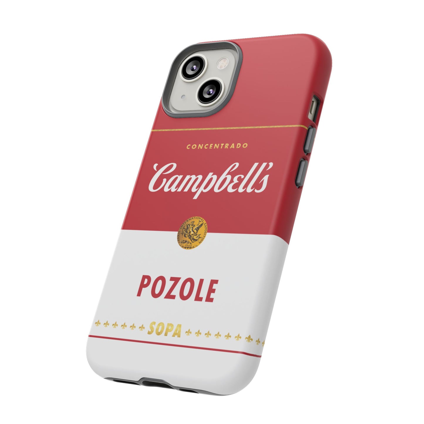 POZOLE RED Can Soup Tough iPhone Cases | iPhone 15, 14, 13, 12-7 | Unique Perfect Mother's Day Gift Wife, Girlfriend, Best Friend