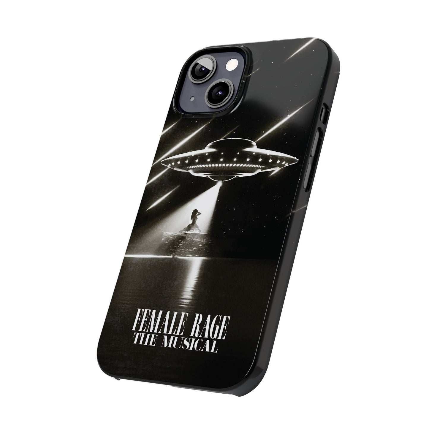 Custom Slim iPhone Cases | DOWN BAD OVNI Personalized Name | iPhone Pro, Plus, Pro Max 15 to 7 | Perfect Unique Present Swiftie Fan Gift