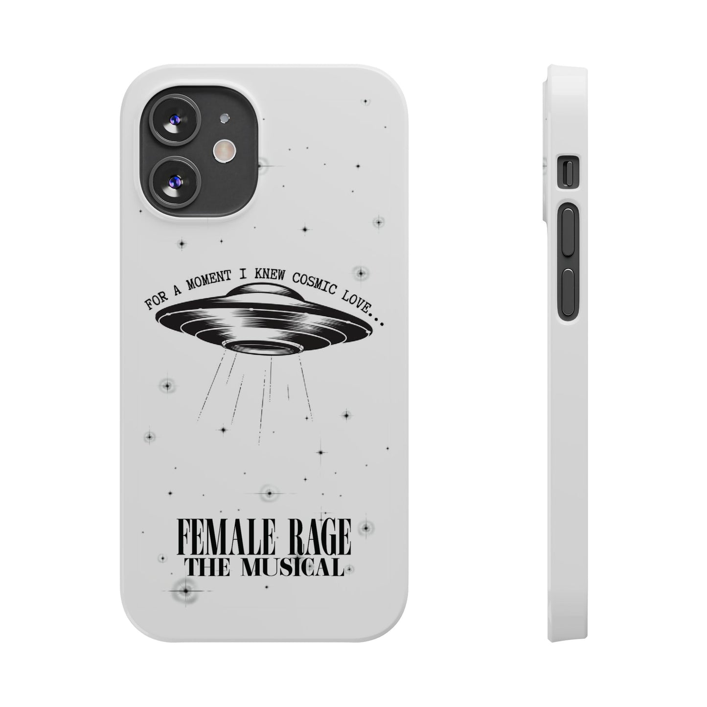 Custom Slim iPhone Cases | I knew COSMIC LOVE Personalized Name | iPhone Pro, Plus, Pro Max 15 to 7 | Unique Present Swiftie Fan Gift