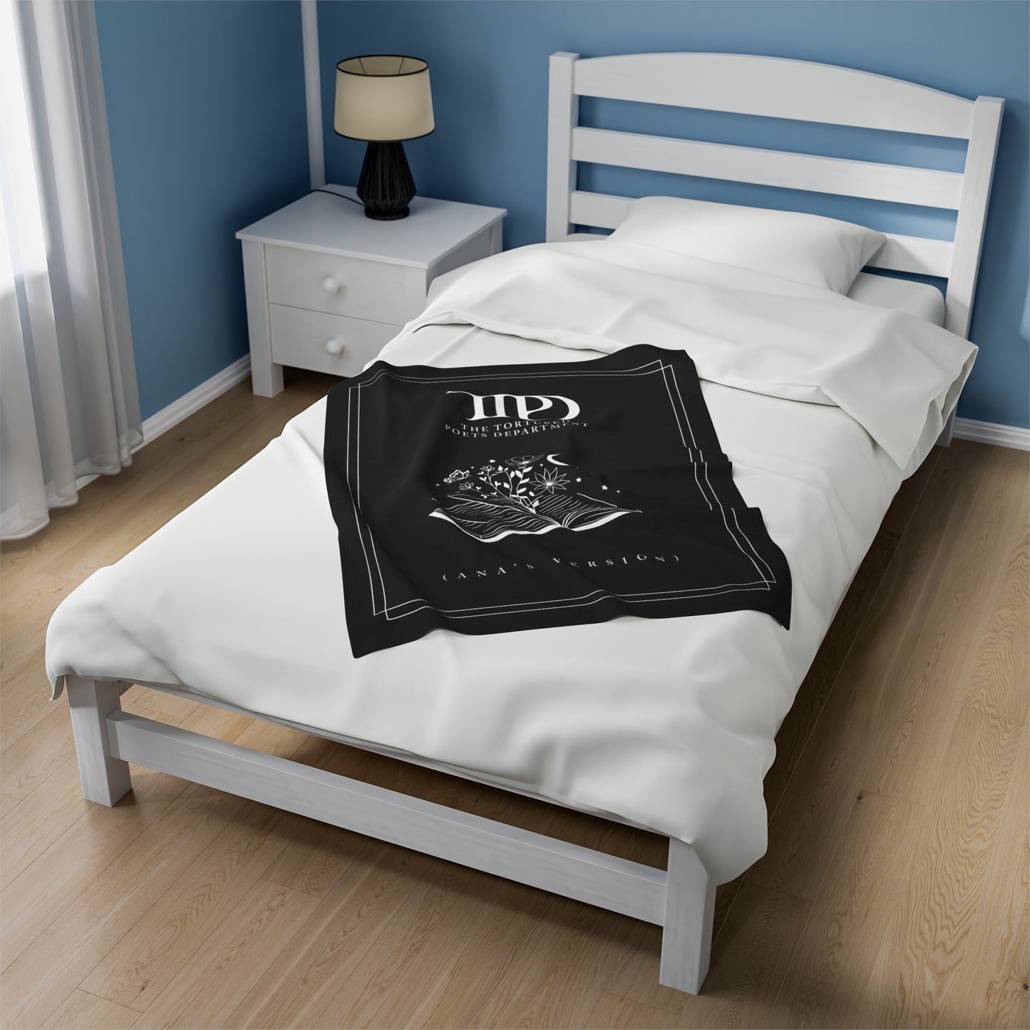 Personalized TTPD Plush BLANKET, CUSTOM Version's Name | 30x40", 50x60" and 60x80" | Swiftie Proud Member of the Torture Poets Department