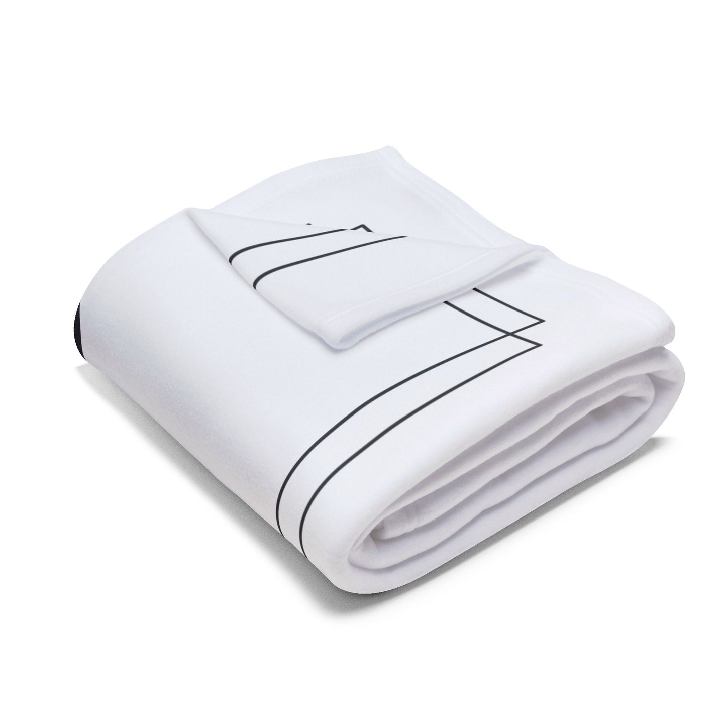 Tortured Poets Inspired White Arctic Fleece Blanket | 30" x 40", 50" x 60", and 60" x 80" | Swiftie Gift Fan Present