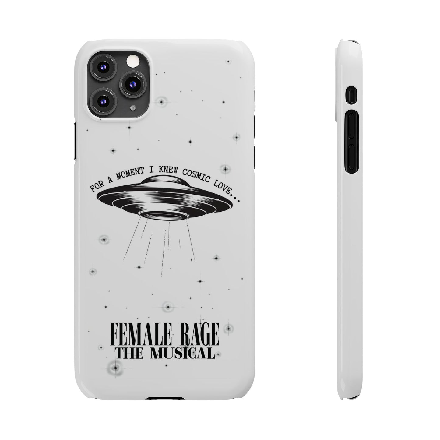 Custom Slim iPhone Cases | I knew COSMIC LOVE Personalized Name | iPhone Pro, Plus, Pro Max 15 to 7 | Unique Present Swiftie Fan Gift