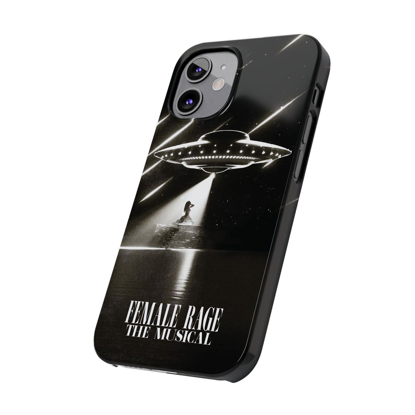 Custom Slim iPhone Cases | DOWN BAD OVNI Personalized Name | iPhone Pro, Plus, Pro Max 15 to 7 | Perfect Unique Present Swiftie Fan Gift
