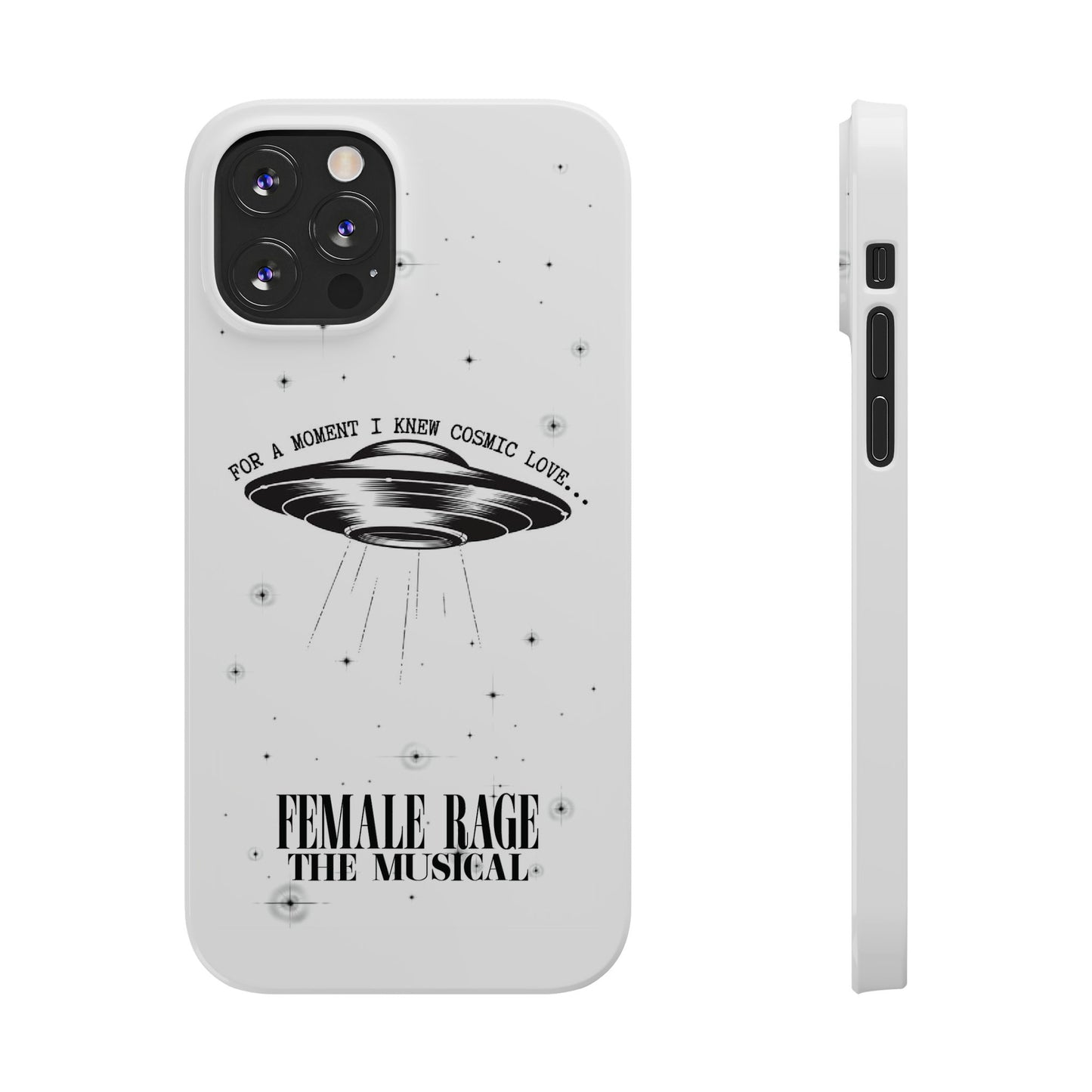 Custom Slim iPhone Cases | I knew COSMIC LOVE Personalized Name | iPhone Pro, Plus, Pro Max 15 to 7 | Unique Present Swiftie Fan Gift