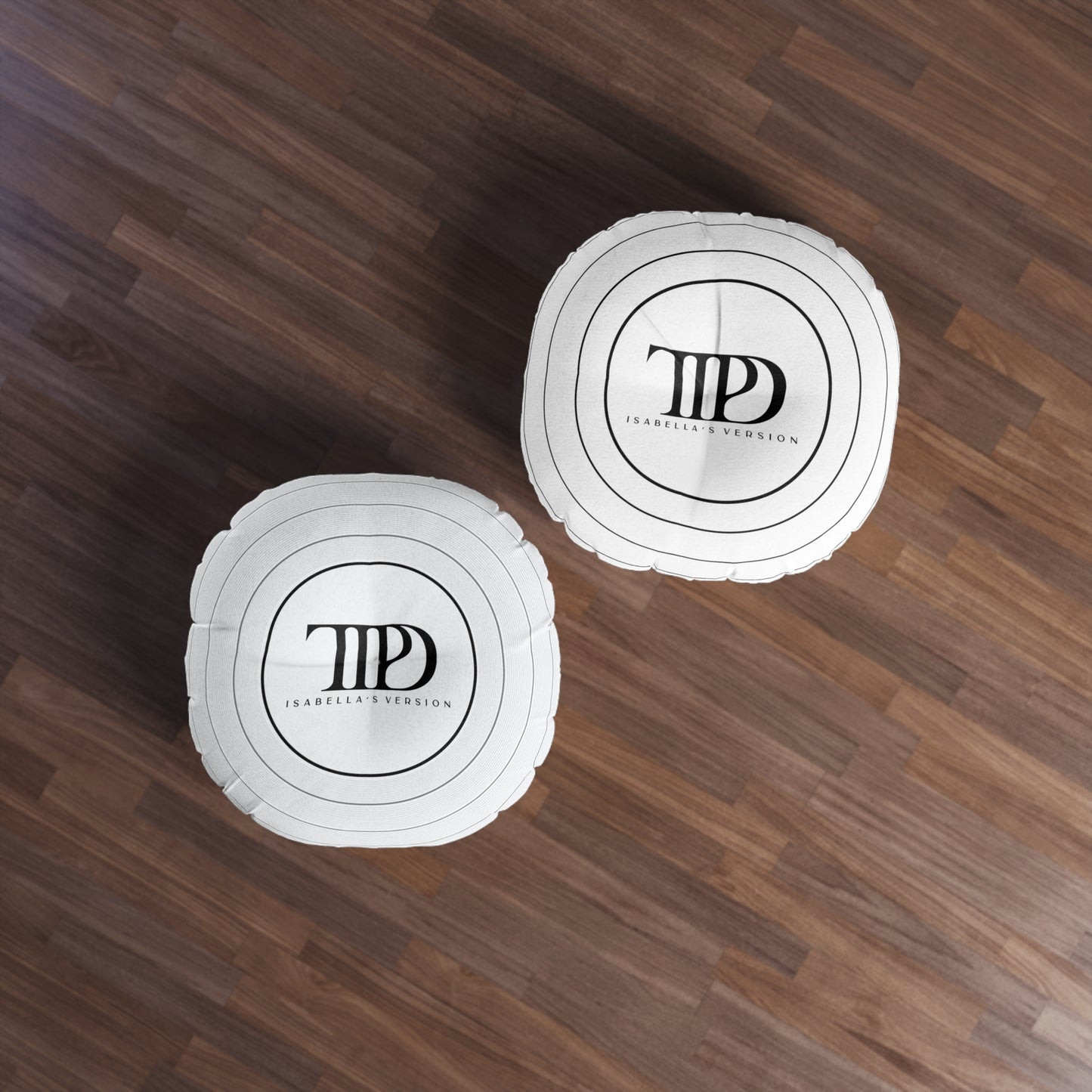 Personalized TTPD Tufted Floor Pillow, CUSTOM VERSION's Name | 30" x 30" & 26" x 26" | Swiftie Proud Member of the Torture Poets Department