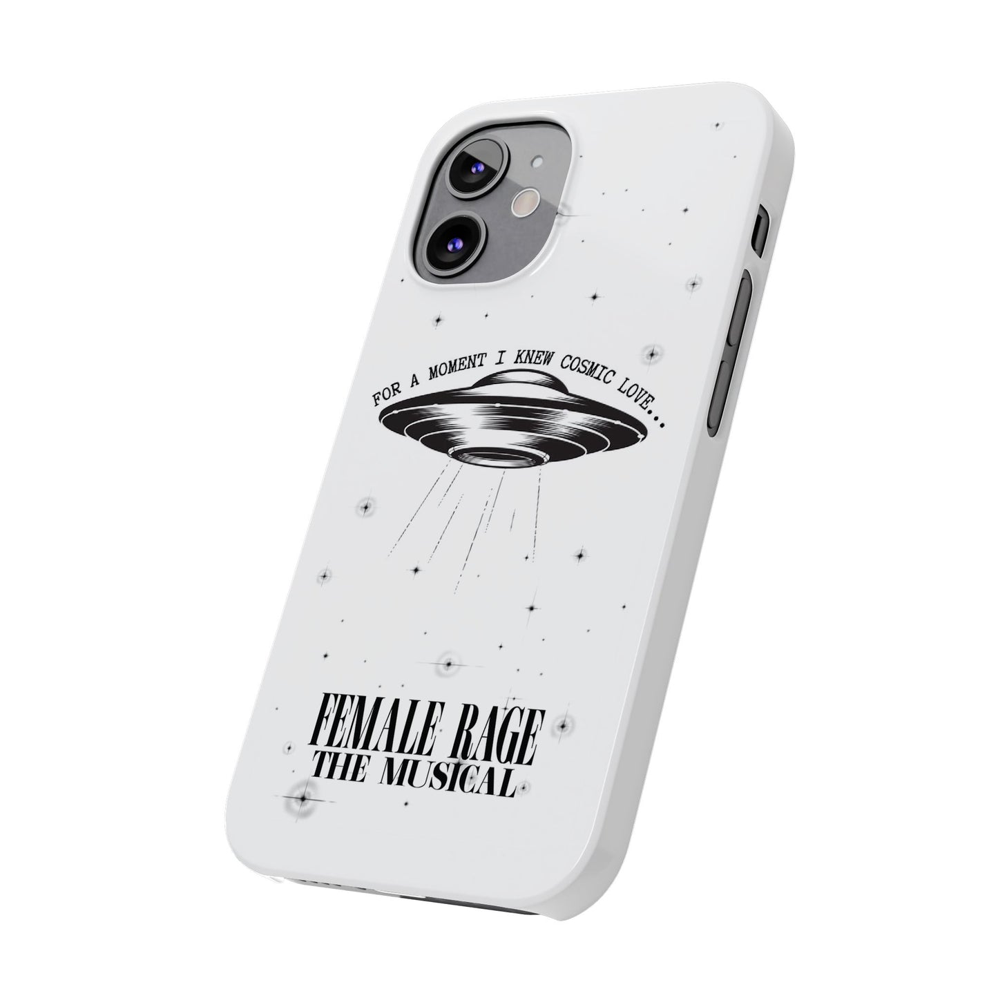 Custom Slim iPhone Cases | I knew COSMIC LOVE Personalized Name | iPhone Pro, Plus, Pro Max 15 to 7 | Unique Present Swiftie Fan Gift