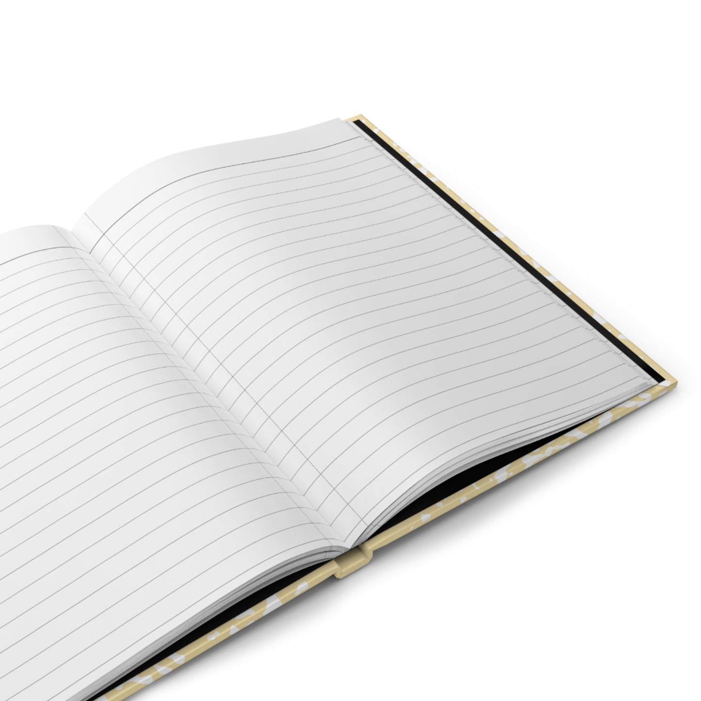 CUTE COMPOSITION BOOK Hardcover Journal 5.75"x8", 150 pages, Pastel Yellow, Perfect Valentine's Day Gift for Girls/Coworker/Friend/Classmate