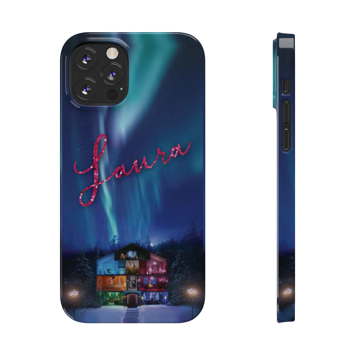Custom Slim iPhone Cases | LOVER HOUSE Personalized Name | iPhone Mini, Pro, Plus, Pro Max 15 to 7 | Perfect Unique Present Swiftie Fan Gift