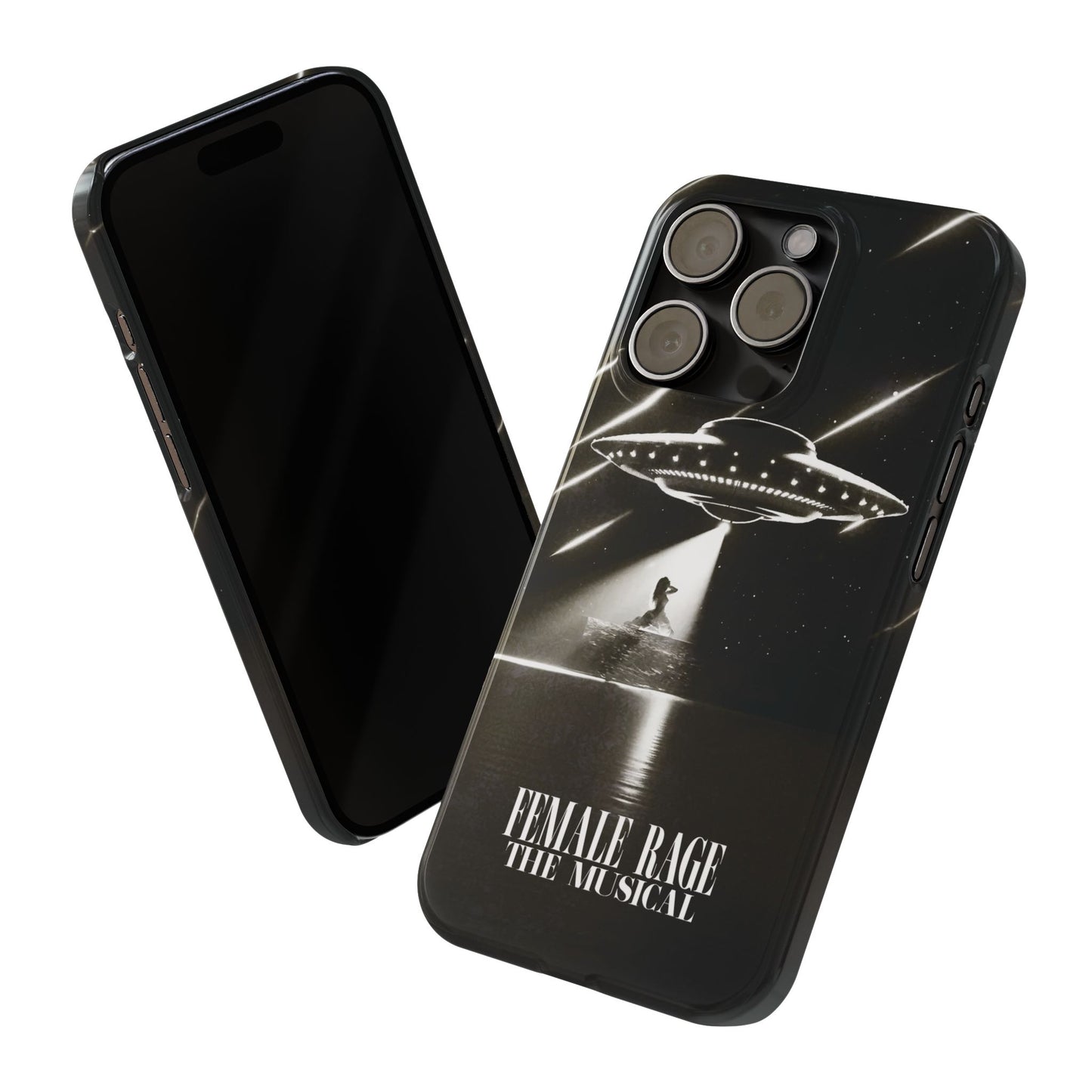 Custom Slim iPhone Cases | DOWN BAD OVNI Personalized Name | iPhone Pro, Plus, Pro Max 15 to 7 | Perfect Unique Present Swiftie Fan Gift