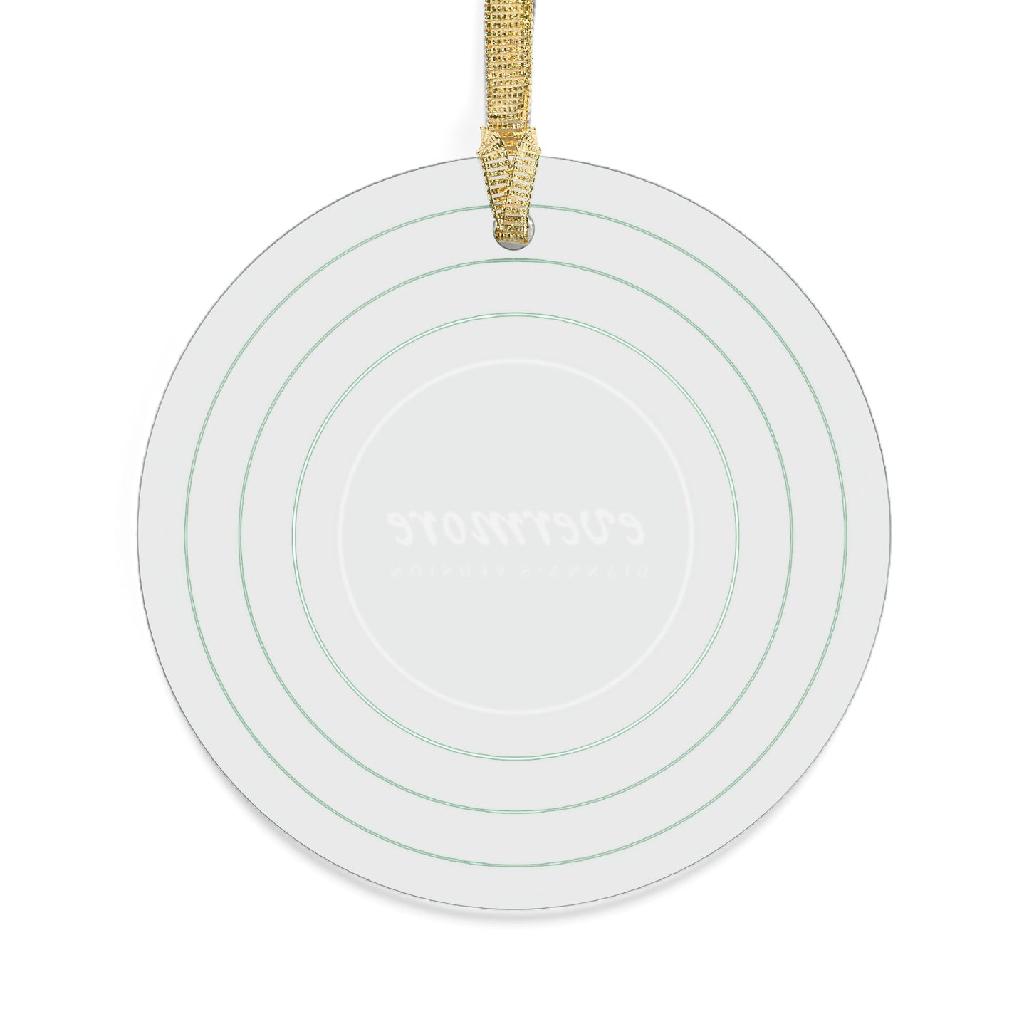 Personalized Acrylic Ornaments, EVERMORE Forest Green Vinyl Record | CUSTOM VERSION Name or Era | 4" x 4" | Swiftie Gift Fan Present