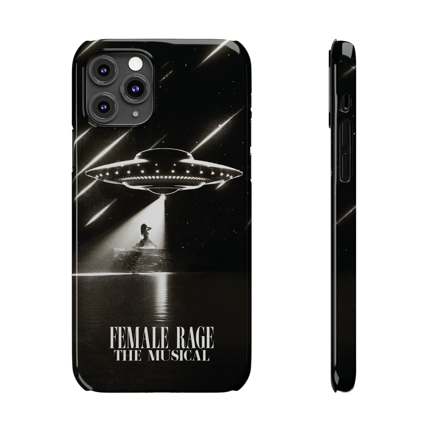 Custom Slim iPhone Cases | DOWN BAD OVNI Personalized Name | iPhone Pro, Plus, Pro Max 15 to 7 | Perfect Unique Present Swiftie Fan Gift