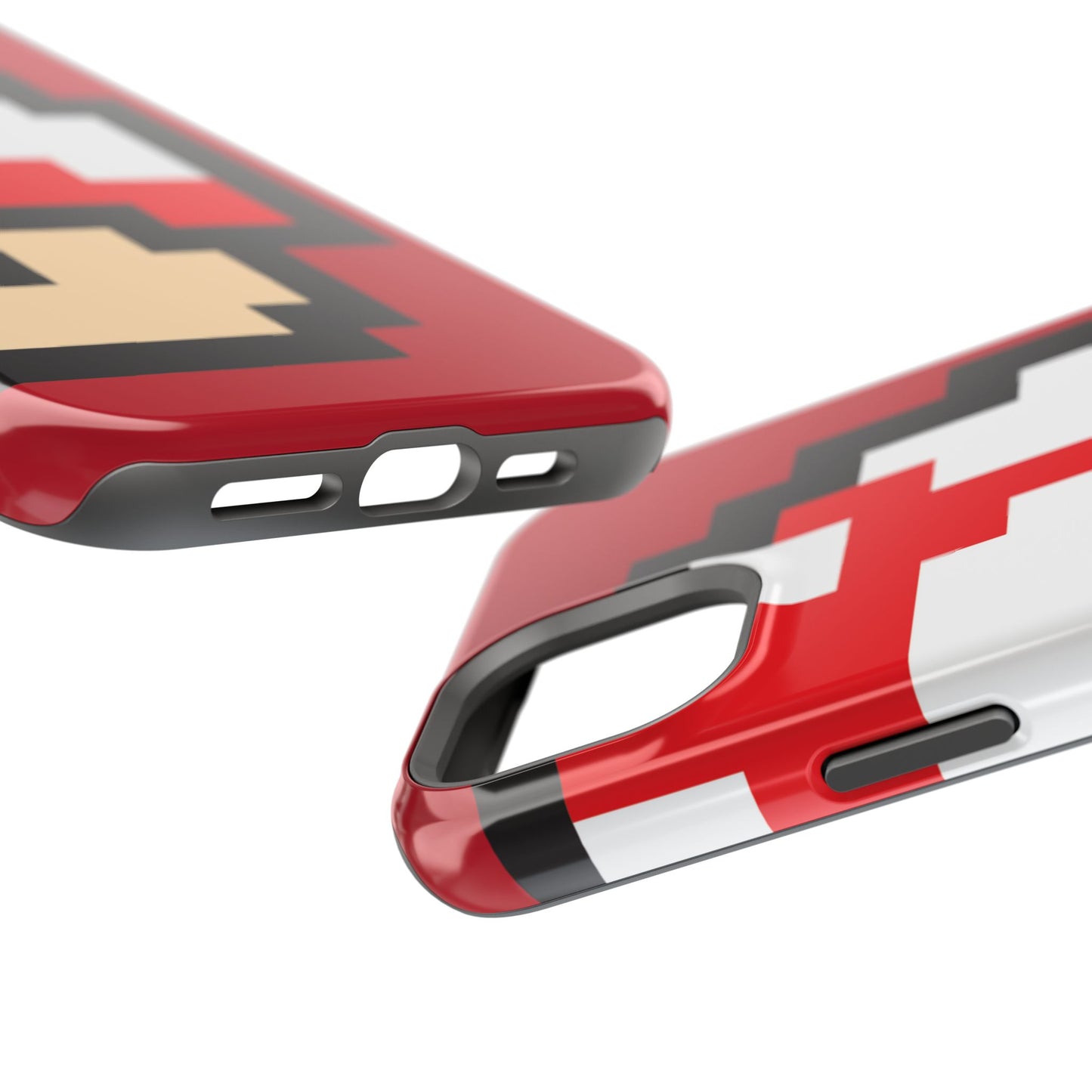 MagSafe Tough Mario Red Case | iPhone 15, 14, 13 | Perfect Unique Valentine's Day Gift for Gamer