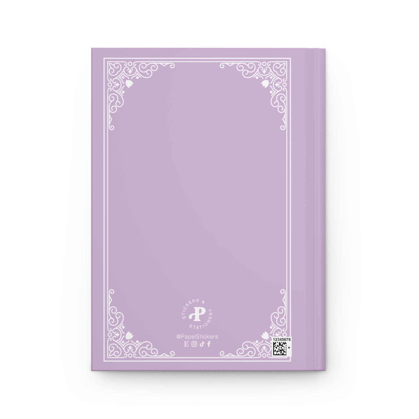 PERSONALIZED Hardcover Journal Matte, Pastel Purple, BARBIE inspired Fairytale Book Cover, Perfect Christmas Gift for Girls