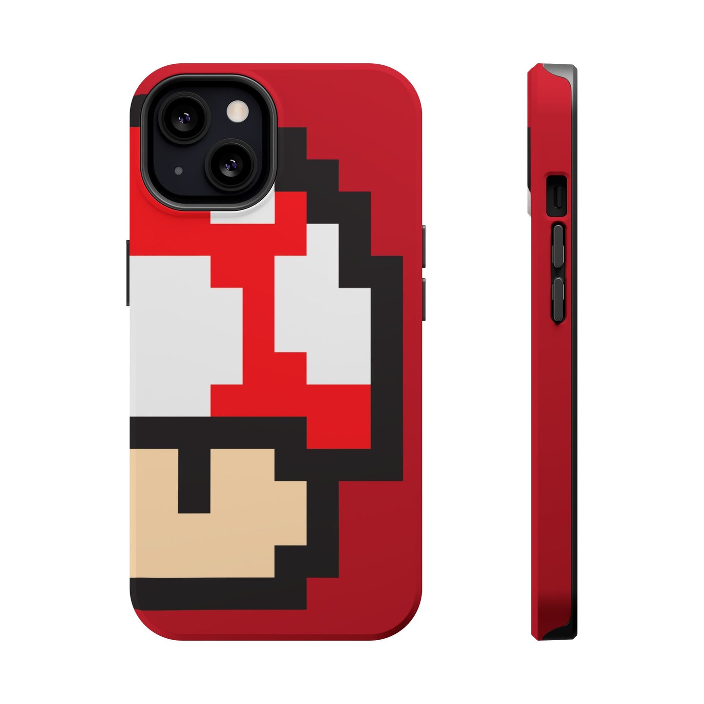 MagSafe Tough Mario Red Case | iPhone 15, 14, 13 | Perfect Unique Valentine's Day Gift for Gamer