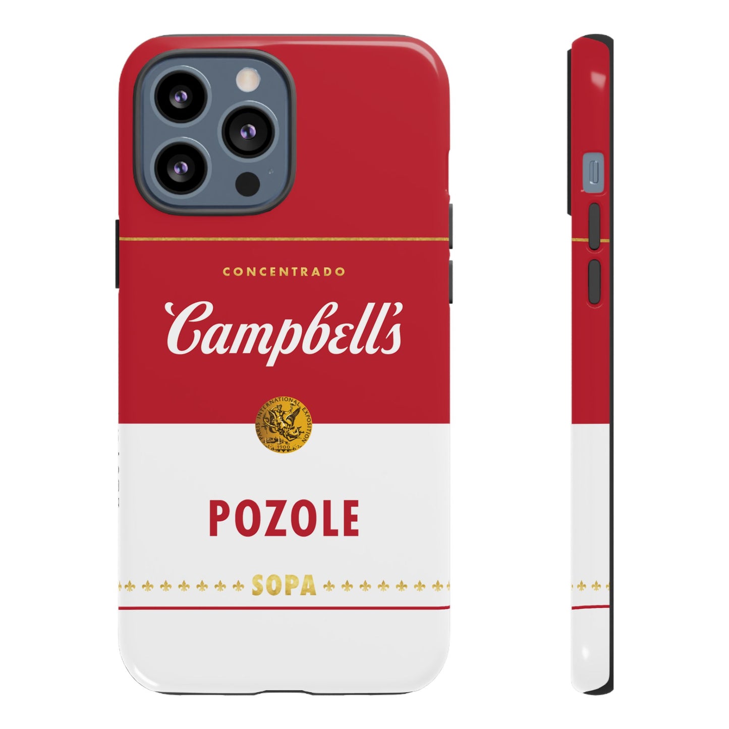 POZOLE RED Can Soup Tough iPhone Cases | iPhone 15, 14, 13, 12-7 | Unique Perfect Mother's Day Gift Wife, Girlfriend, Best Friend