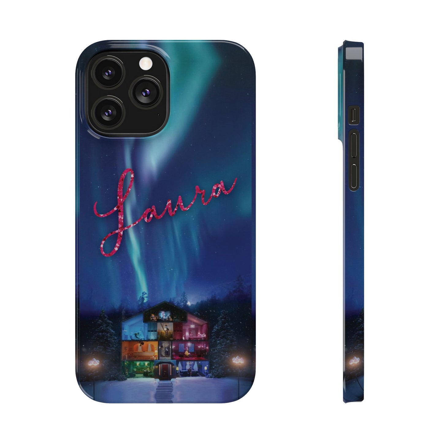 Custom Slim iPhone Cases | LOVER HOUSE Personalized Name | iPhone Mini, Pro, Plus, Pro Max 15 to 7 | Perfect Unique Present Swiftie Fan Gift
