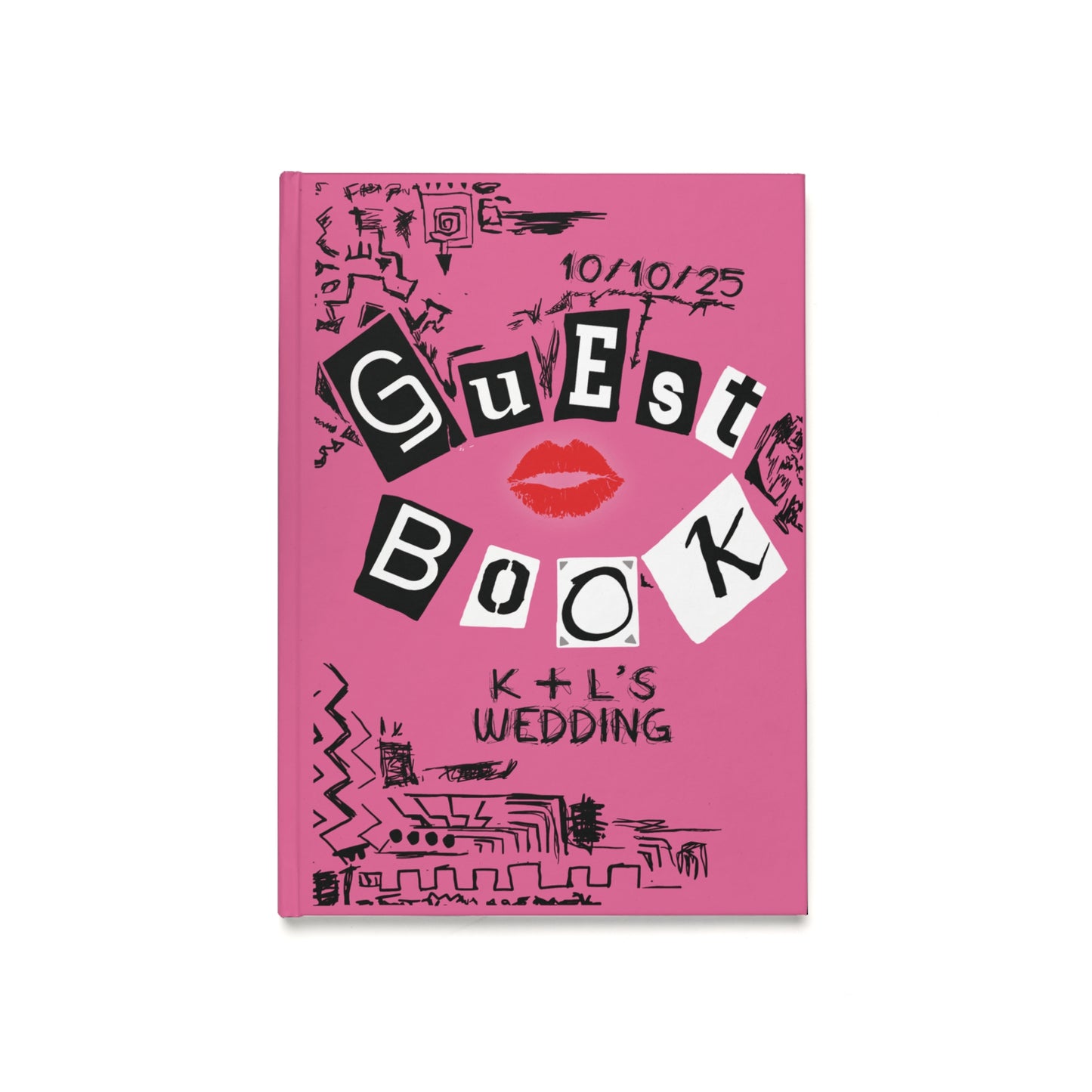 Personalized GUEST (BURN) BOOK Journal – Mean Girls Regina George Inspired