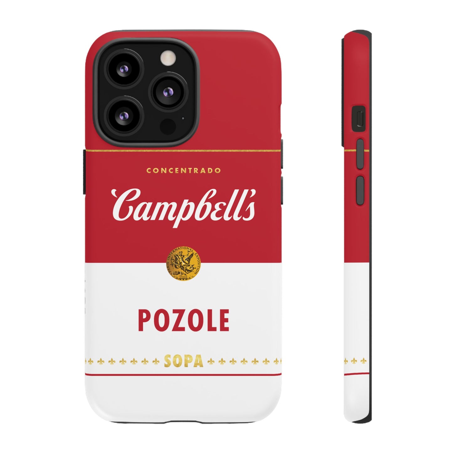 POZOLE RED Can Soup Tough iPhone Cases | iPhone 15, 14, 13, 12-7 | Unique Perfect Mother's Day Gift Wife, Girlfriend, Best Friend