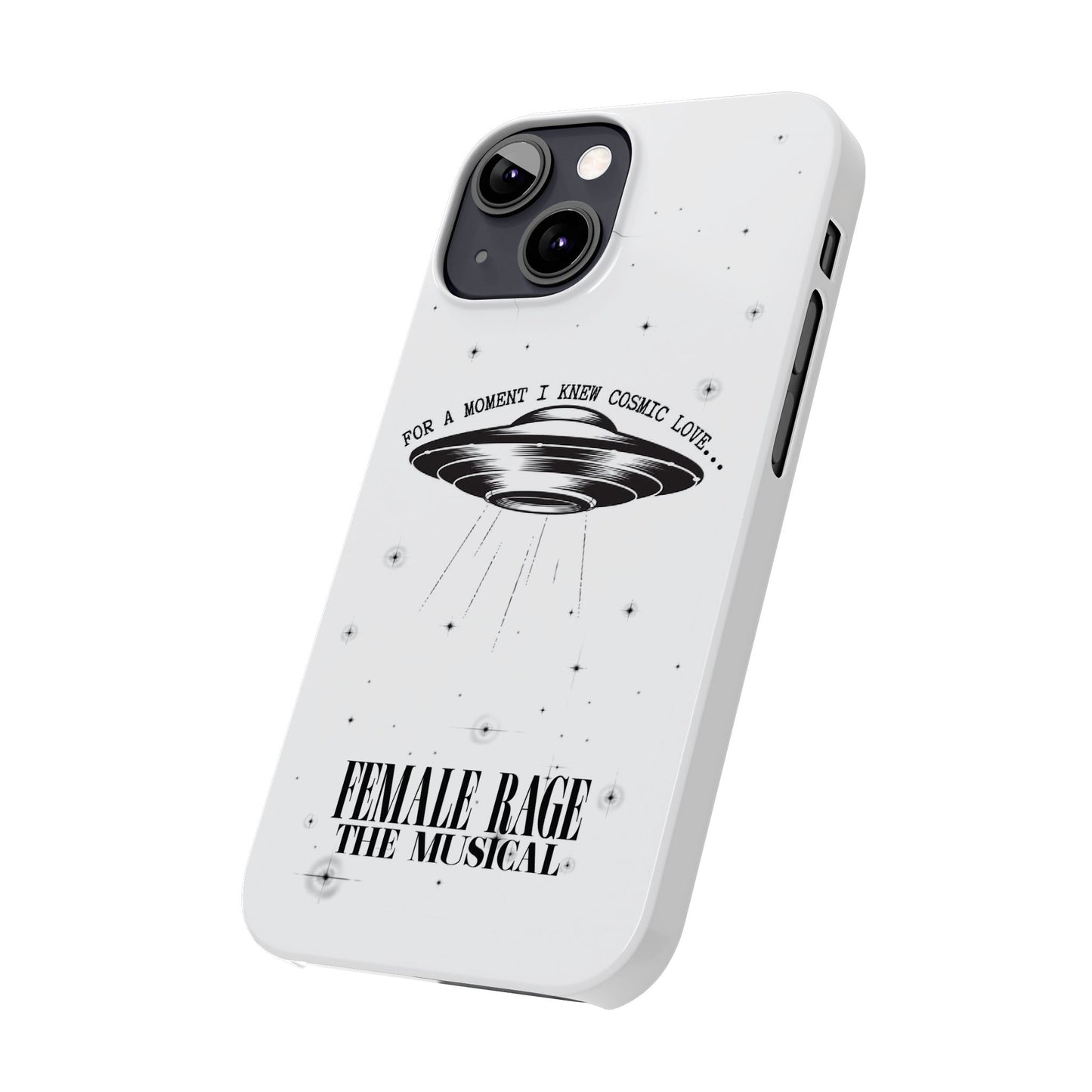 Custom Slim iPhone Cases | I knew COSMIC LOVE Personalized Name | iPhone Pro, Plus, Pro Max 15 to 7 | Unique Present Swiftie Fan Gift