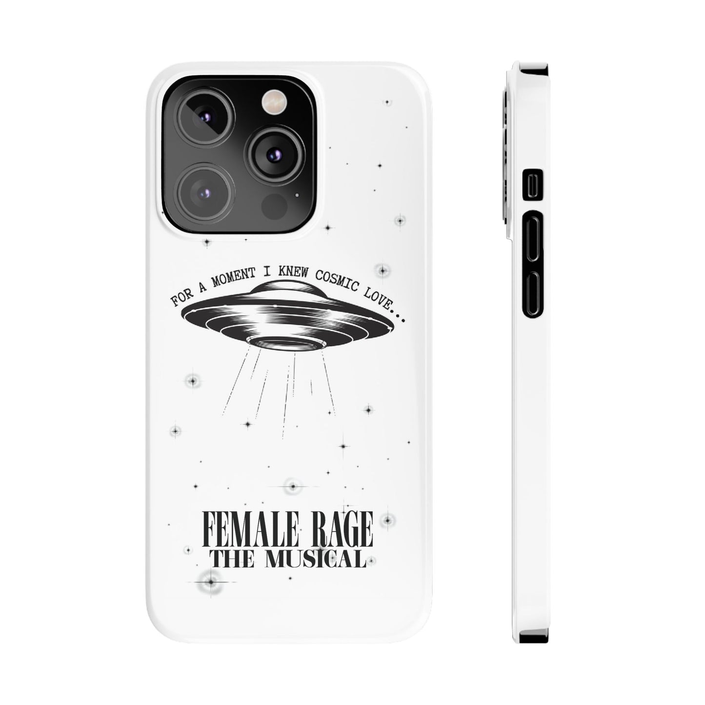 Custom Slim iPhone Cases | I knew COSMIC LOVE Personalized Name | iPhone Pro, Plus, Pro Max 15 to 7 | Unique Present Swiftie Fan Gift