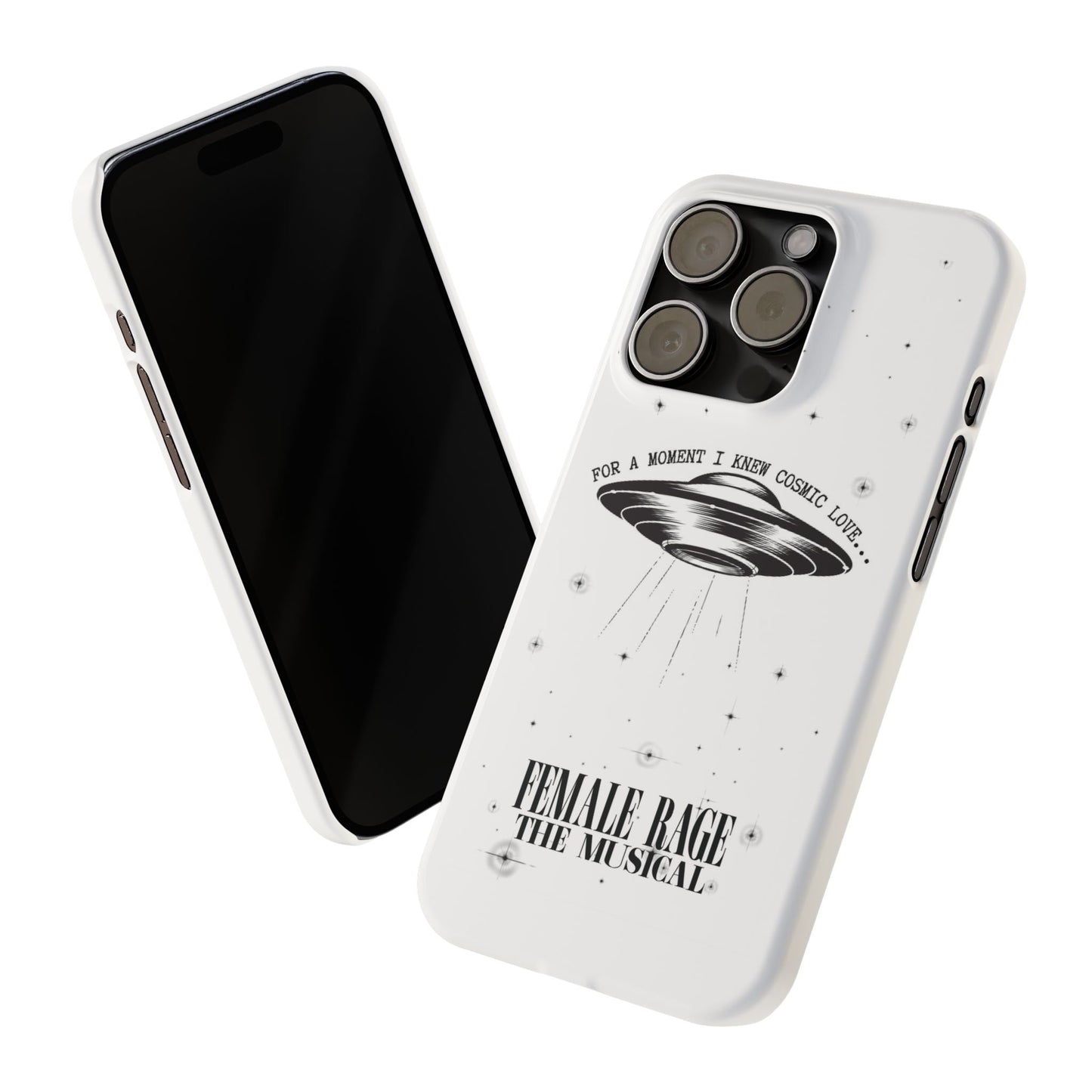 Custom Slim iPhone Cases | I knew COSMIC LOVE Personalized Name | iPhone Pro, Plus, Pro Max 15 to 7 | Unique Present Swiftie Fan Gift