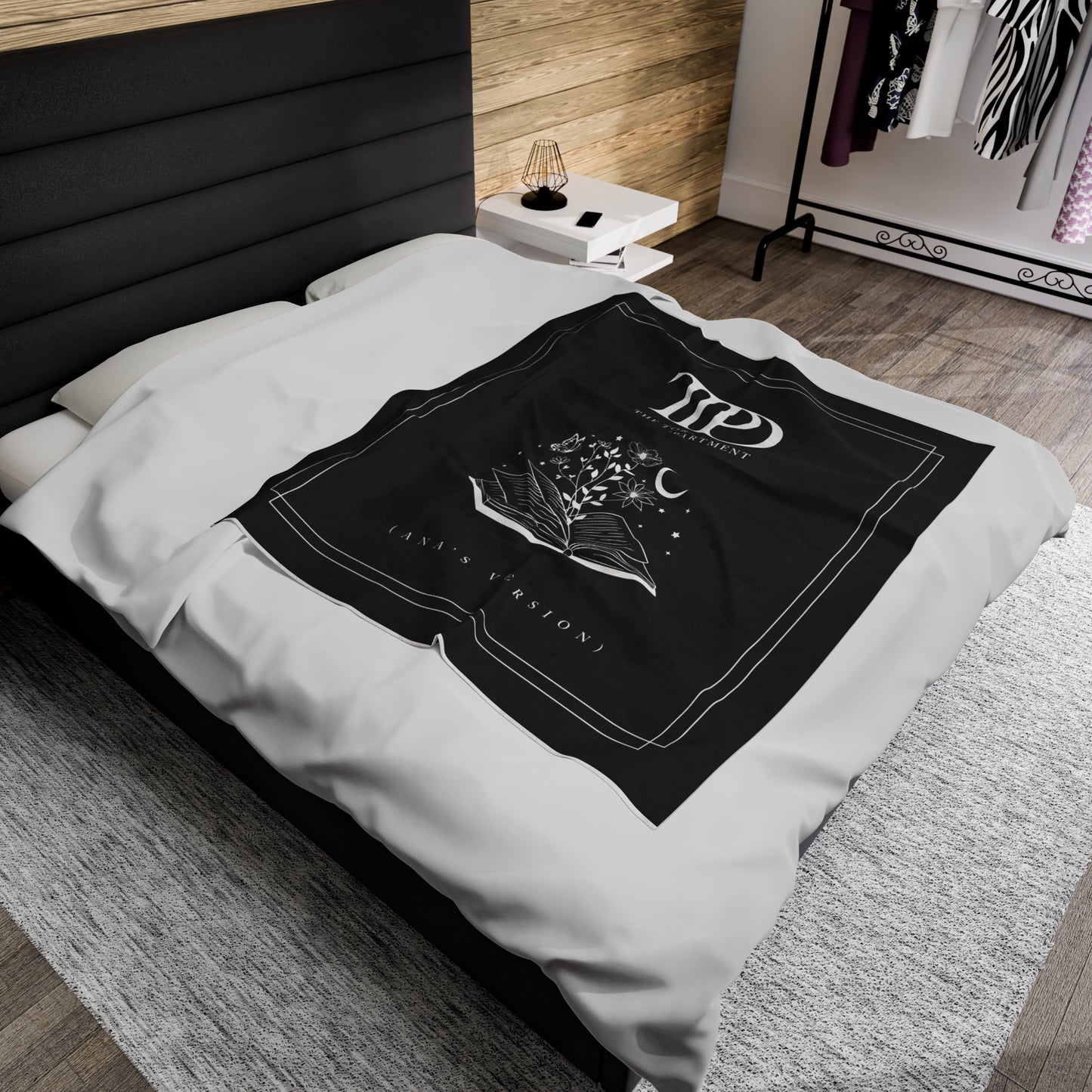 Personalized TTPD Plush BLANKET, CUSTOM Version's Name | 30x40", 50x60" and 60x80" | Swiftie Proud Member of the Torture Poets Department