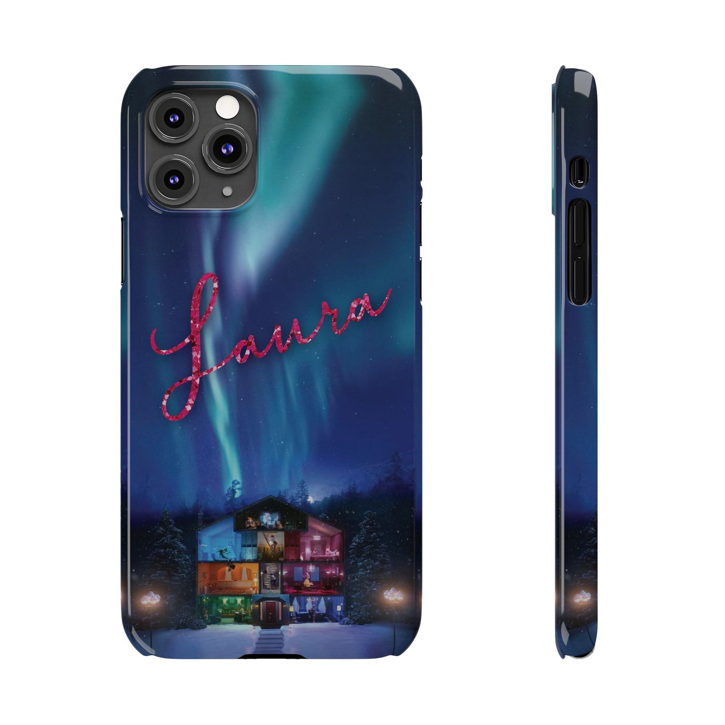 Custom Slim iPhone Cases | LOVER HOUSE Personalized Name | iPhone Mini, Pro, Plus, Pro Max 15 to 7 | Perfect Unique Present Swiftie Fan Gift