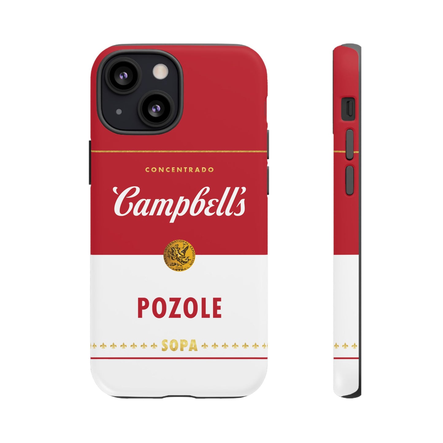 POZOLE RED Can Soup Tough iPhone Cases | iPhone 15, 14, 13, 12-7 | Unique Perfect Mother's Day Gift Wife, Girlfriend, Best Friend