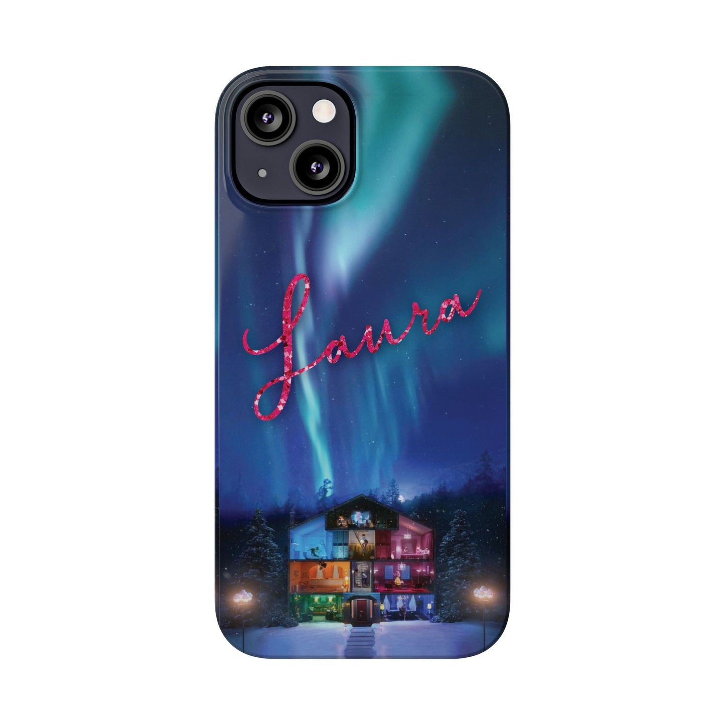 Custom Slim iPhone Cases | LOVER HOUSE Personalized Name | iPhone Mini, Pro, Plus, Pro Max 15 to 7 | Perfect Unique Present Swiftie Fan Gift