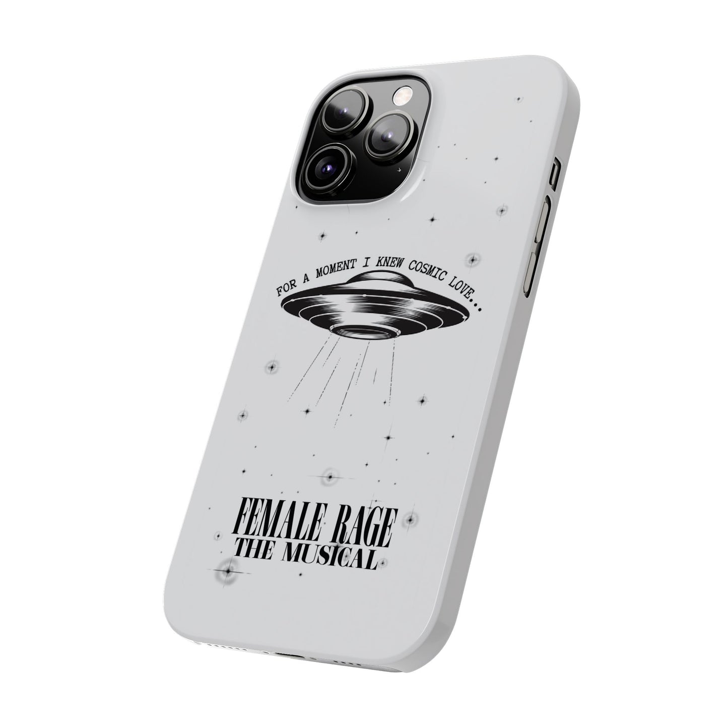 Custom Slim iPhone Cases | I knew COSMIC LOVE Personalized Name | iPhone Pro, Plus, Pro Max 15 to 7 | Unique Present Swiftie Fan Gift