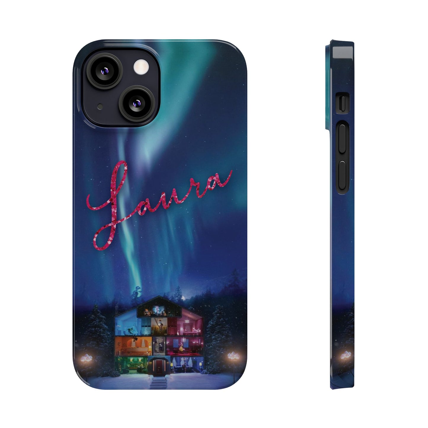 Custom Slim iPhone Cases | LOVER HOUSE Personalized Name | iPhone Mini, Pro, Plus, Pro Max 15 to 7 | Perfect Unique Present Swiftie Fan Gift
