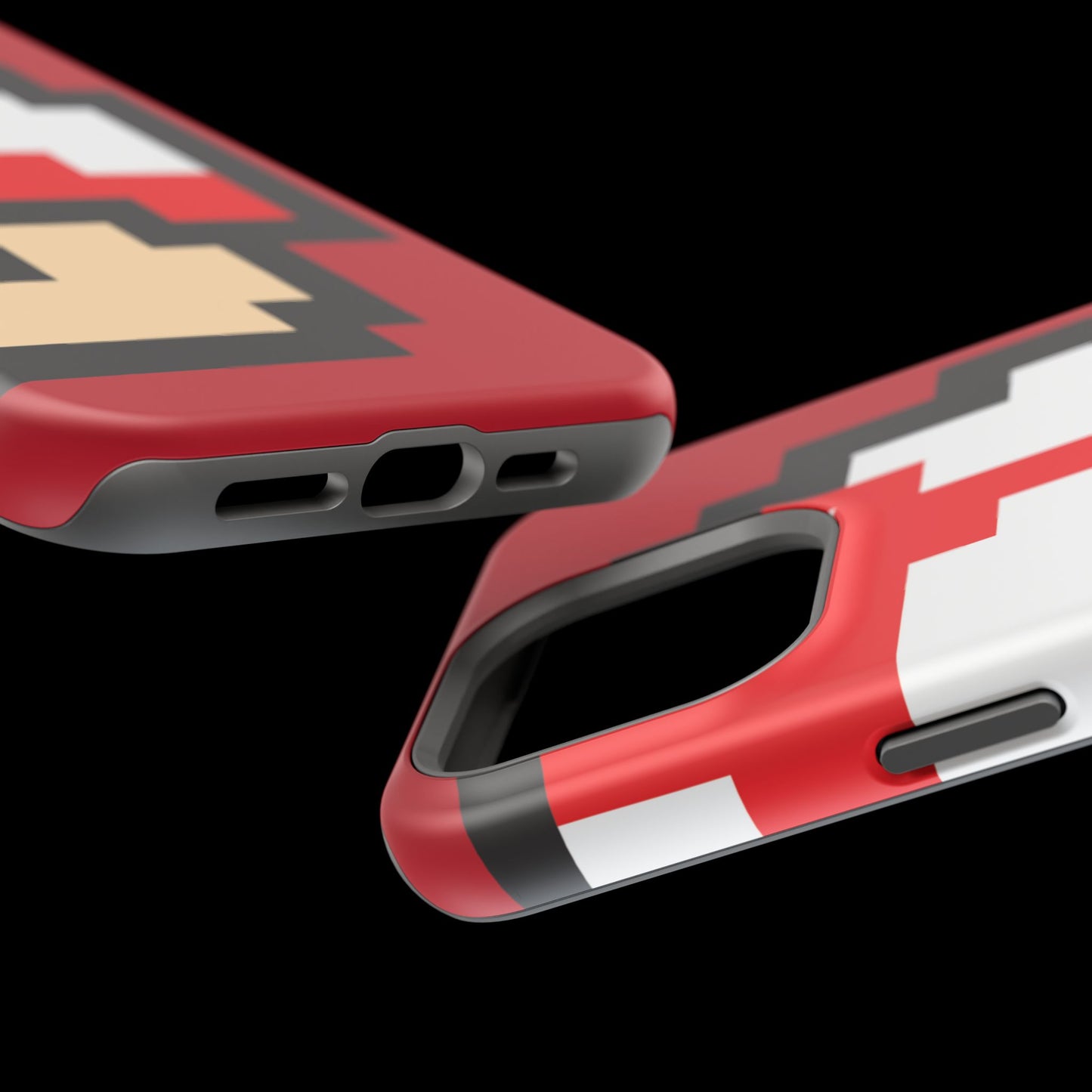 MagSafe Tough Mario Red Case | iPhone 15, 14, 13 | Perfect Unique Valentine's Day Gift for Gamer
