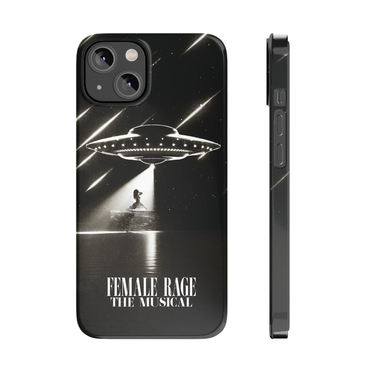 Custom Slim iPhone Cases | DOWN BAD OVNI Personalized Name | iPhone Pro, Plus, Pro Max 15 to 7 | Perfect Unique Present Swiftie Fan Gift