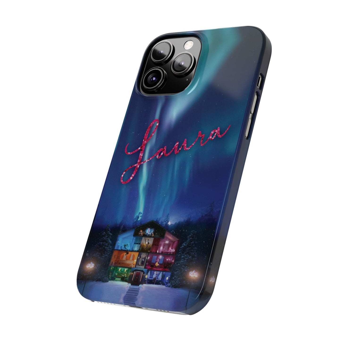 Custom Slim iPhone Cases | LOVER HOUSE Personalized Name | iPhone Mini, Pro, Plus, Pro Max 15 to 7 | Perfect Unique Present Swiftie Fan Gift