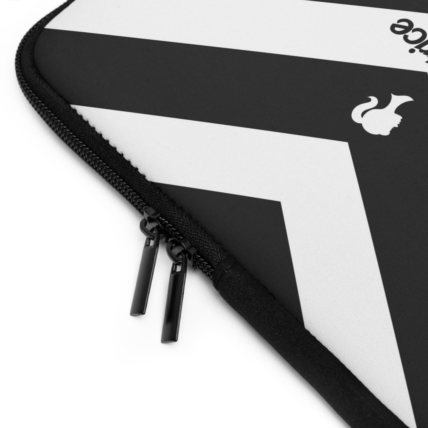 Barbie Inspired Black&White Stripes Laptop Sleeve | 7", 10", 13", 15", and 17" | Unique Mother's Day Gift | Custom Teacher Appreciation Gift