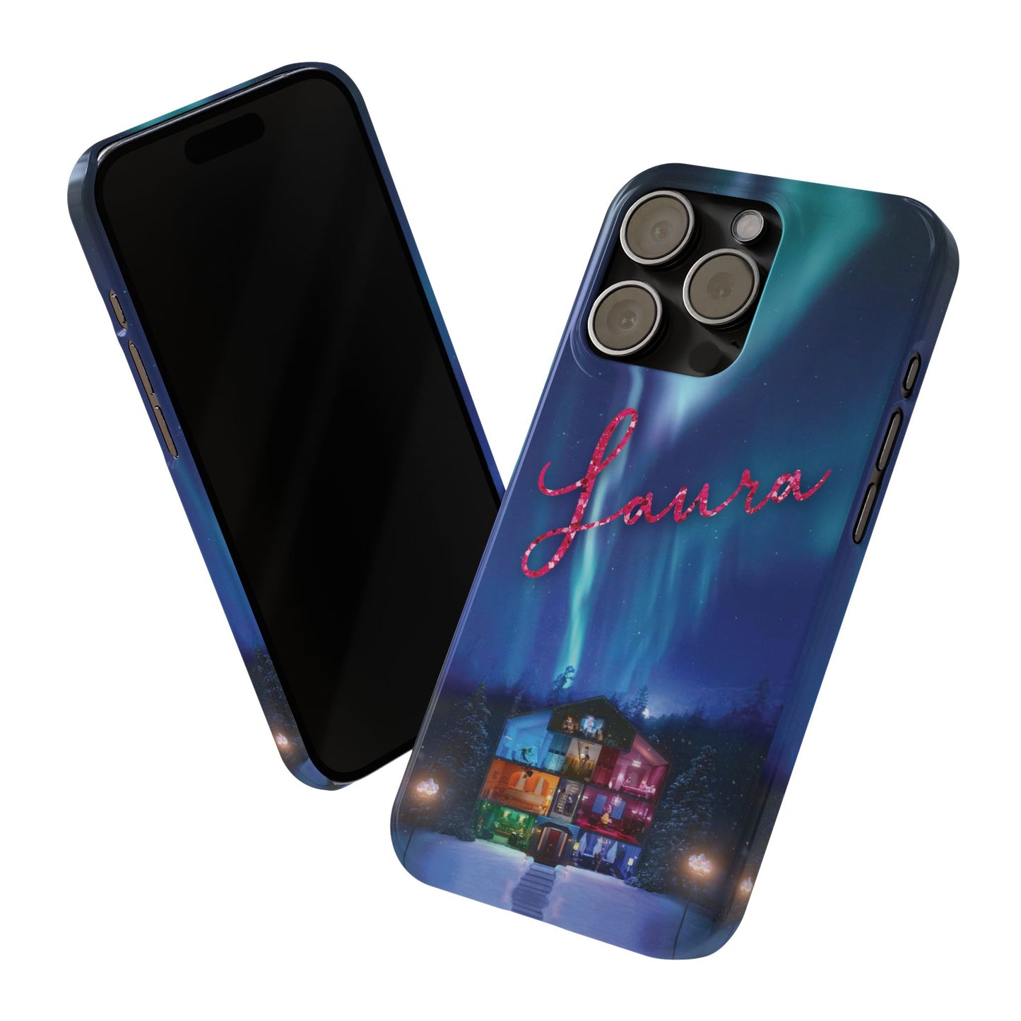 Custom Slim iPhone Cases | LOVER HOUSE Personalized Name | iPhone Mini, Pro, Plus, Pro Max 15 to 7 | Perfect Unique Present Swiftie Fan Gift