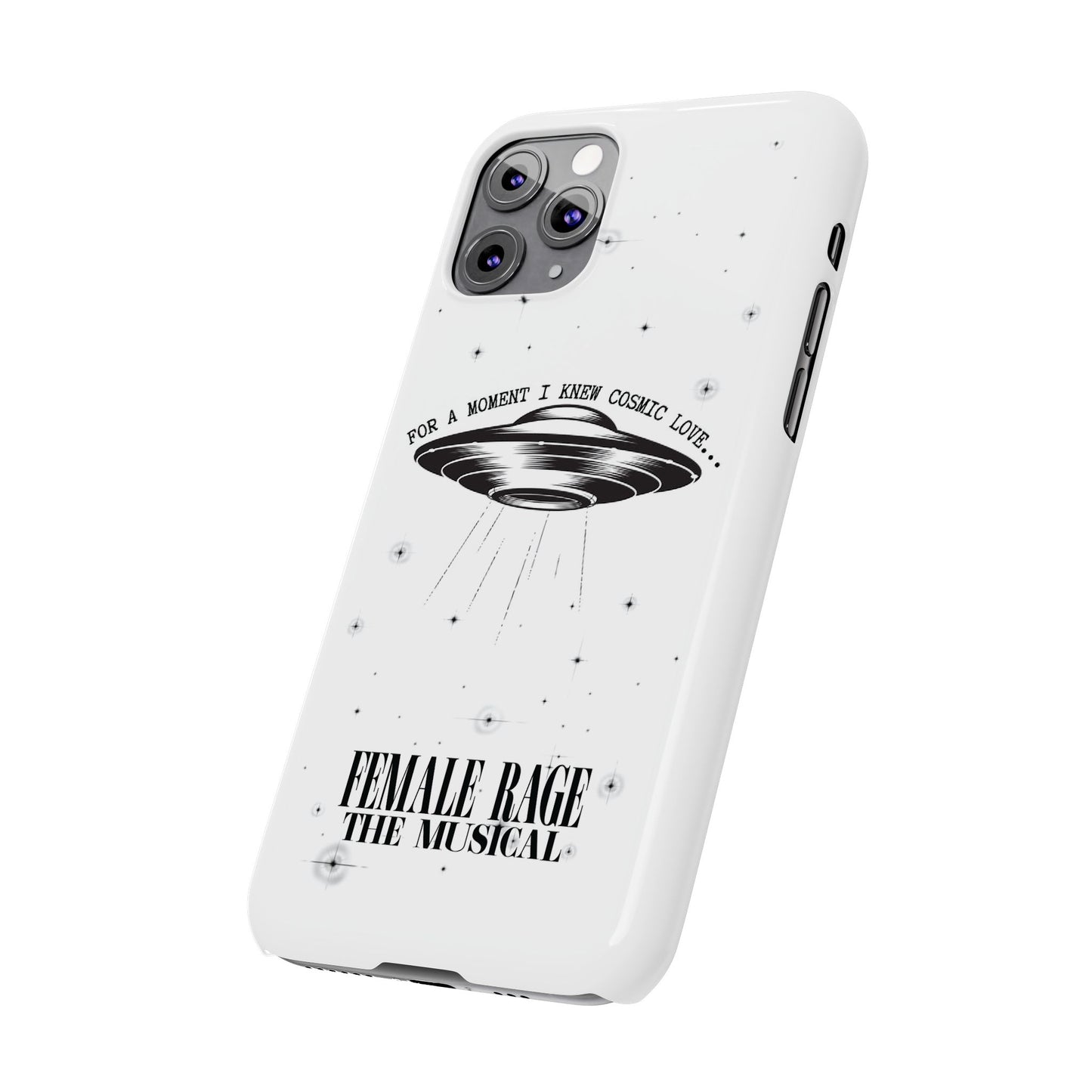 Custom Slim iPhone Cases | I knew COSMIC LOVE Personalized Name | iPhone Pro, Plus, Pro Max 15 to 7 | Unique Present Swiftie Fan Gift